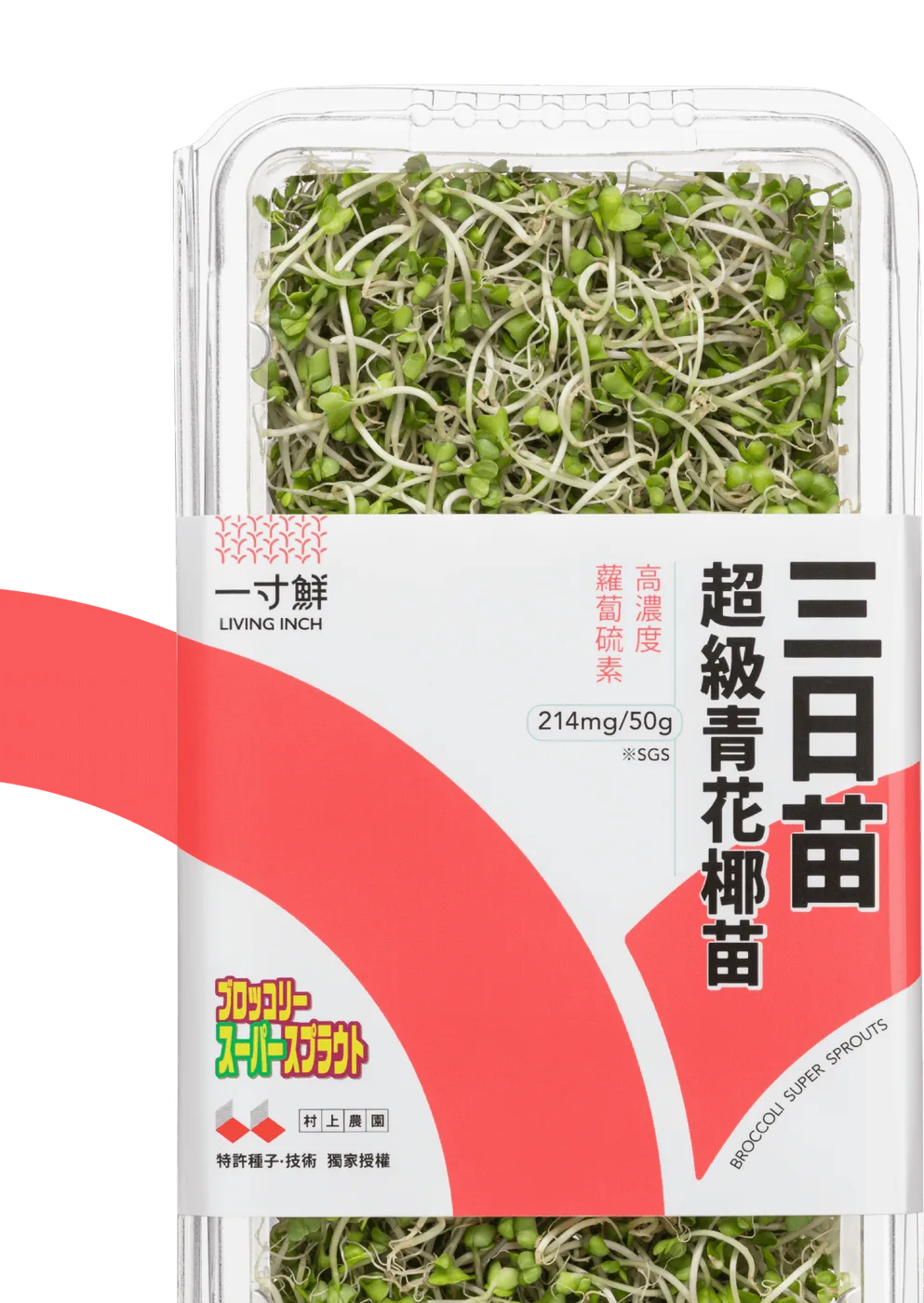 一寸鮮 三日苗 超級青花椰苗盒裝