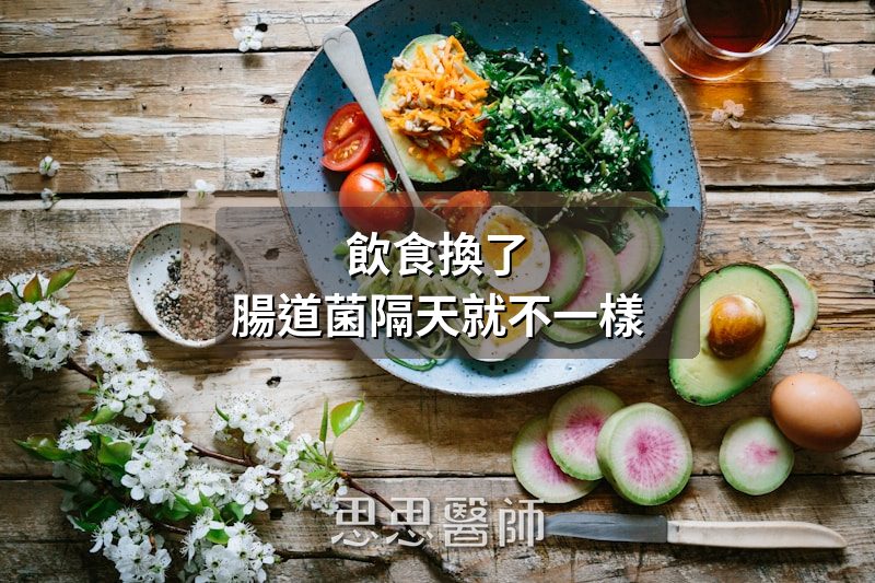 飲食換了，腸道菌隔天就不一樣