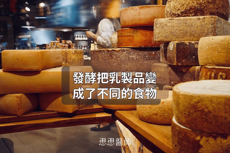 發酵把乳製品變成了不同的食物