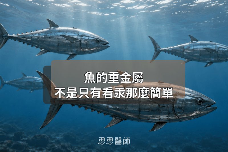 魚的重金屬，不是只有看汞那麼簡單
