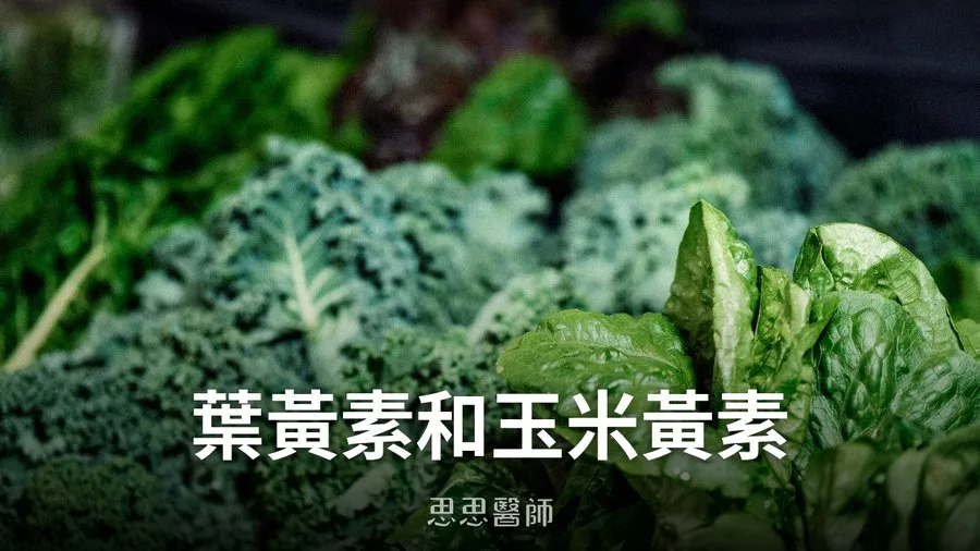 葉黃素和玉米黃素
